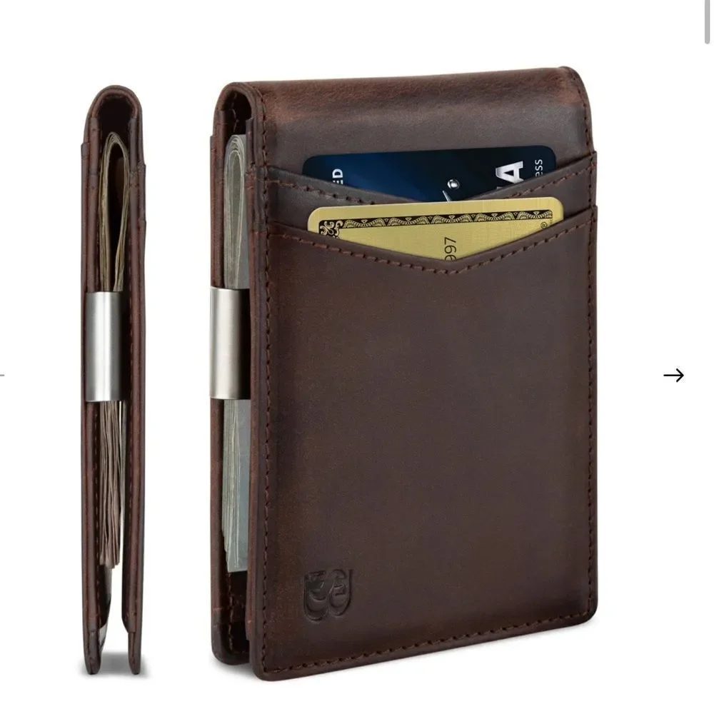 Serman & Brands Transformer Wallet Brown NWT in packaging